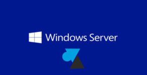 WF tutoriel Microsoft Windows Server WS