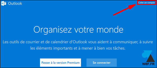 tutoriel creer compte adresse mail Outlook Hotmail Microsoft