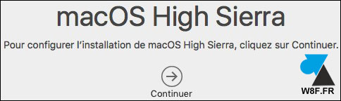 tutoriel telecharger installer macOS Mac High Sierra 10.13