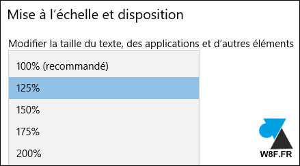 tutoriel Windows 10 augmenter taille texte fenetre