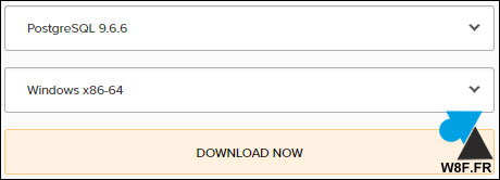 tutoriel telecharger PostgreSQL Windows