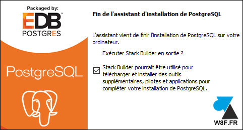 tutoriel installer PostgreSQL Windows