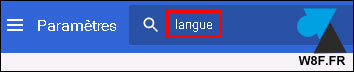 tutoriel Google Chrome changer langue