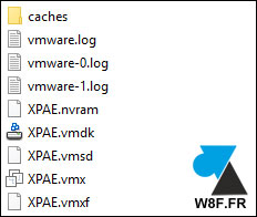 tutoriel VM machine virtuelle VMware Workstation vmdk vmx vmem lck