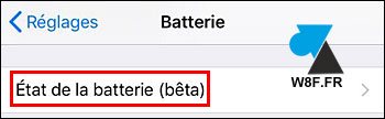 tutoriel iOS iPhone batterie charge