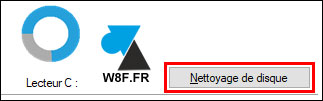 tutoriel Windows nettoyage disque dur local ssd