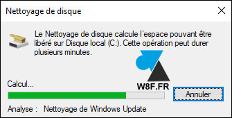 tutoriel menage disque dur windows update