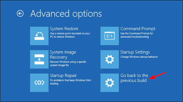 tutoriel Windows 10 revenir en arriere reset