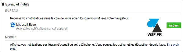 tutoriel notification Facebook mail desactiver
