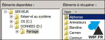 tutoriel Sauvegarde Windows Server