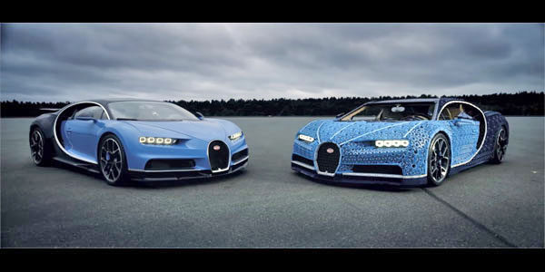 photo Bugatti Chiron Lego Technic