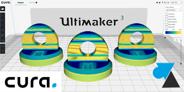 WF Cura Ultimaker 3D