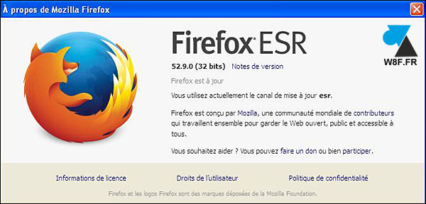 Firefox 52 ESR Windows XP
