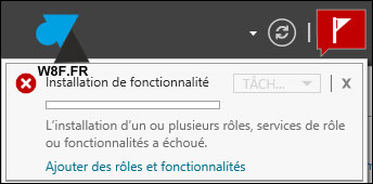 tutoriel Windows Server 2016 R2 installer NET Framework 3.5 3.0 2.0