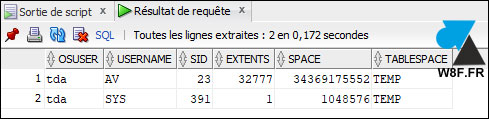 oracle tablespace temp