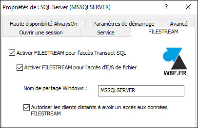 tutoriel SQL Server filestream