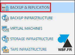 tutoriel sauvegarde Veeam Backup Replication 9 supprimer fichier