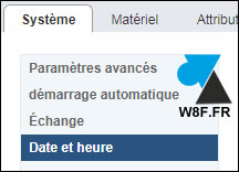 tutoriel VMware vSphere ESXi menu parametres date heure