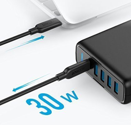 chargeur secteur Anker USB 30W