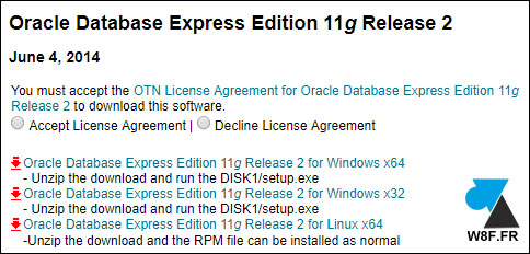 tutoriel telecharger Oracle Database Express gratuit