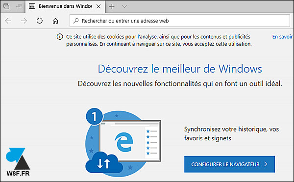 tutoriel mise à jour Windows 10 Update Edge