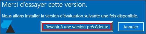 tutoriel Windows 10 restauration systeme update