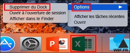 tutoriel mac macos supprimer icone dock