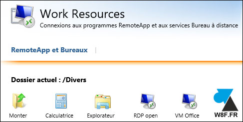 tutoriel RDS RemoteApp RDWeb