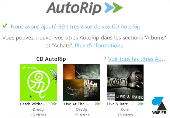 Amazon Music cd autorip