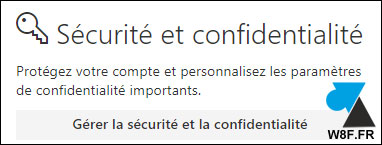 tutoriel changer mot de passe compte Microsoft Office