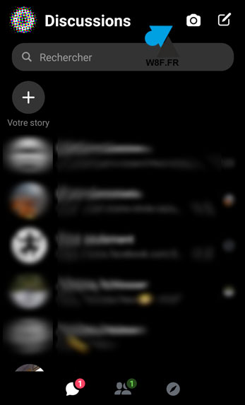 tutoriel Facebook Messenger noir dark sombre option Android iOS iPhone iPad