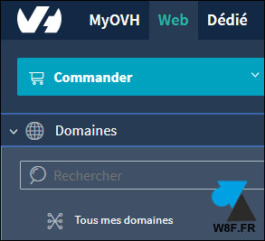 tutoriel OVH resilier nom de domaine