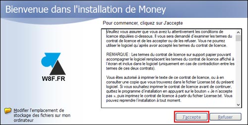 tutoriel installer Microsoft Money 2005 gratuit