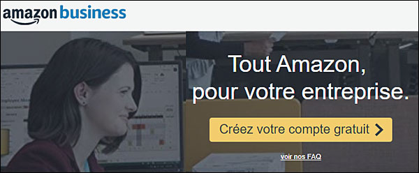 Amazon Business site professionnel