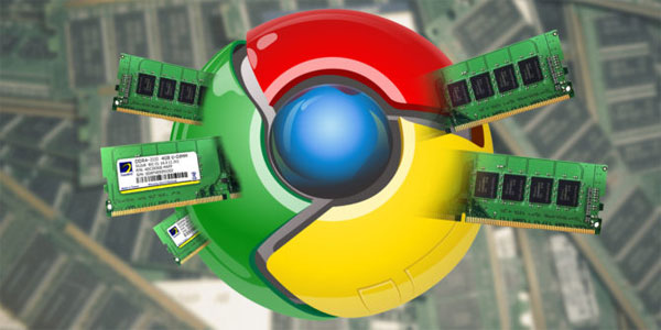 Google Chrome RAM memoire vive lol