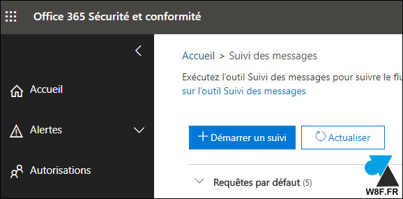 tutoriel Exchange Online Office 365 voir logs suivi des messages