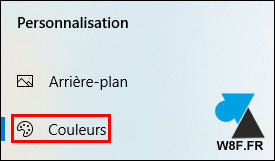 tutoriel Windows 10 Parametres Personnalisation Couleurs