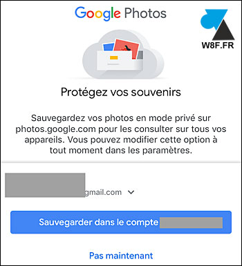 tutoriel sauvegarde automatique photo iPhone Google Photos iPad iOS