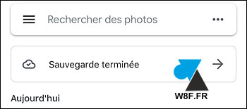 tutoriel sauvegarde Google Photos