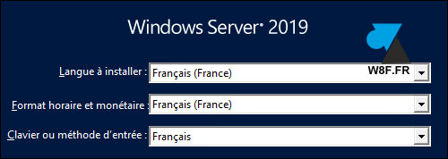 tutoriel installer Windows Server 2019