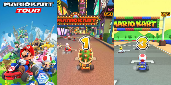 Mario Kart sur Android et iPhone