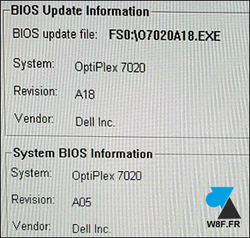 Dell Bios Update tuto