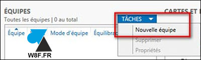 tuto nouvelle equipe carte reseau NIC Teaming 2019