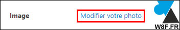 modifier supprimer photo profil Office 365