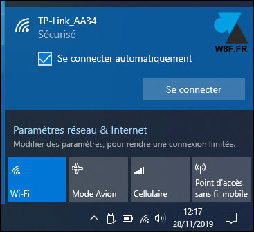 tutoriel connexion reseau wifi