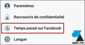 tutoriel Facebook Android temps passé