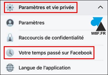 tutoriel Facebook Android temps passé