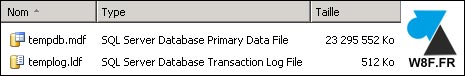 SQL Server tempdb templog big file