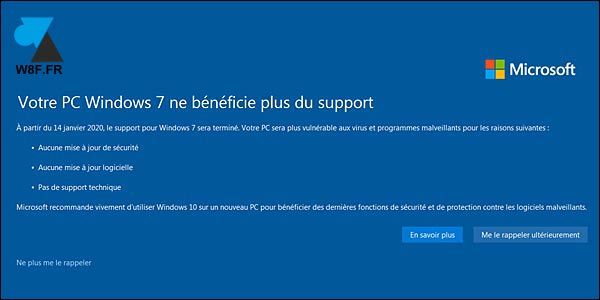 fin support Windows 7