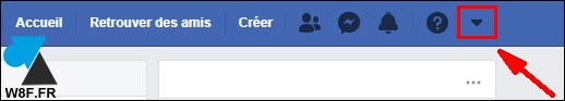 tutoriel Facebook menu configuration